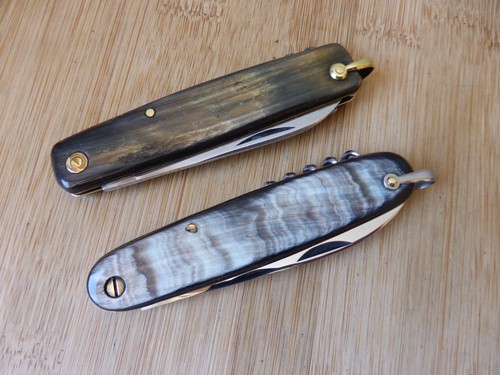 Lot anciens couteaux - , pliants