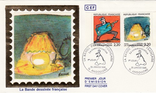 Enveloppe 1er jour - , timbrée