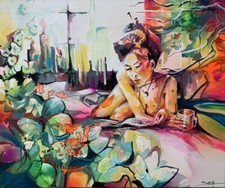 Tableau " Zen attitude "