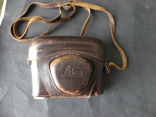 Sacoche cuir pour leica - en,