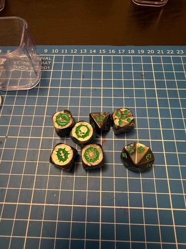 Official bloodbowl dice set - bloodbowl,