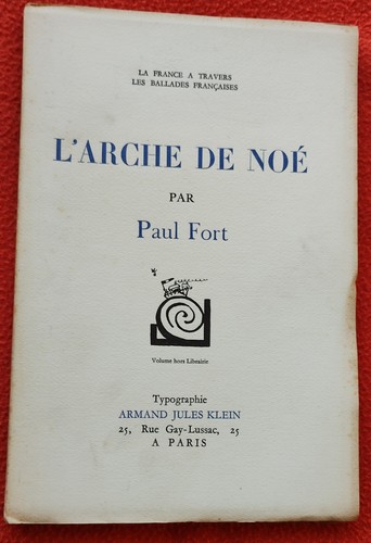 Paul fort arche - noé,