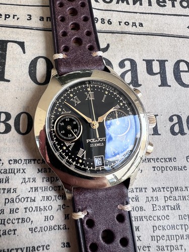 Chronographe poljot 3133 - chronographe,