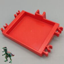 Playmobil plateau rouge-accessoire pour tracteur-pièce de remorque-véhicule f...