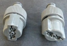 Lot 2 embouts 3 sorties gris