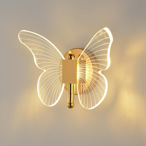Led papillon créatif - led,