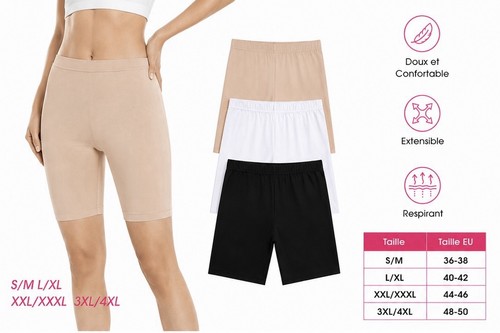Lot short cyclistes femme - lot,