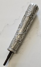 Manche d'ombrelle, argent