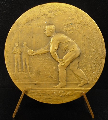 Médaille joueur pétanque - médaille,