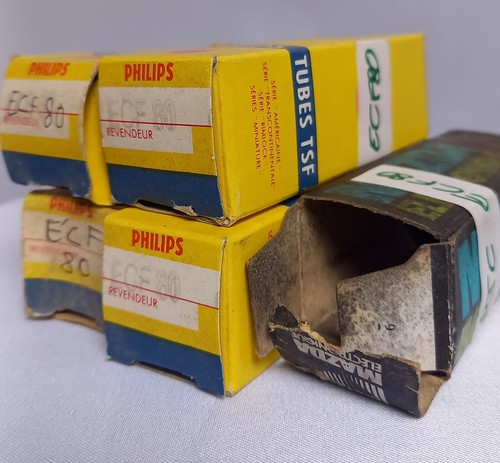 Neuf tube rtc ecf80 made - rtc,