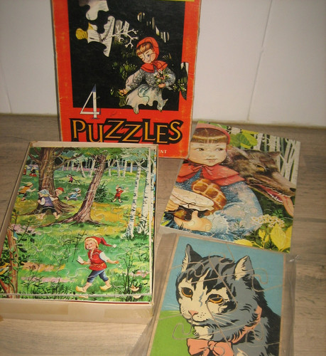 Ancien puzzle enfant - 7,
