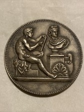 MÉDAILLE En Argent Massif