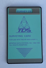 TDS Survey GX Card for HP 48GX 48 GX HP48GX CALCULATOR - 28