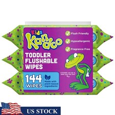 Flushable wipes kids - flushable,