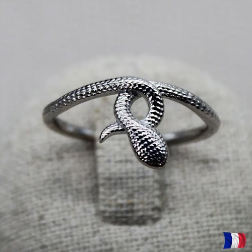 Bague serpent argent 925 - serpent, –