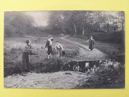 Cpa carte photographie avant - carte, d'avant
