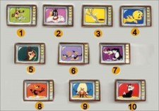 2007 LA WARNER TV TELEVISION DESSINS ANIMES FEVE PORCELAINE 2D au choix