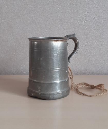Gobelet choppe en étain - choppe,