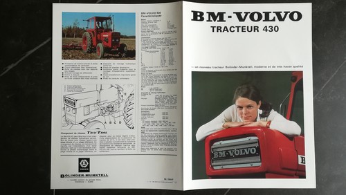 Brochure tracteur volvo - tracteur, bm