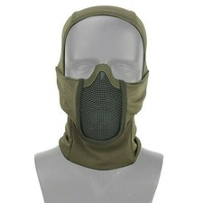 Tactique Maille Masque Complet Cagoule Airsoft Chasse Ski CS Casque Casquette