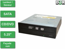 Lecteur / Graveur CD/DVD - Sata - Façade Noir- Testé OK