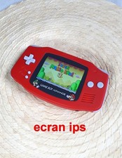 Console Game Boy Advance écran ips mario + piles lithium rechargeable ? gba sp