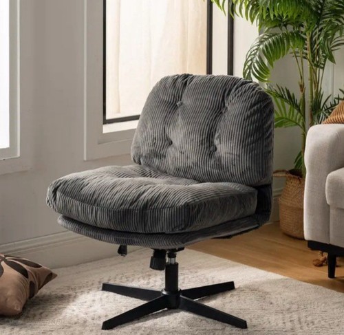 Fauteuil pivotant velour - fauteuil, en