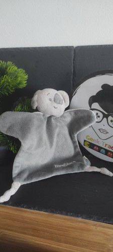 Doudou plat koala gris modilac - doudou,