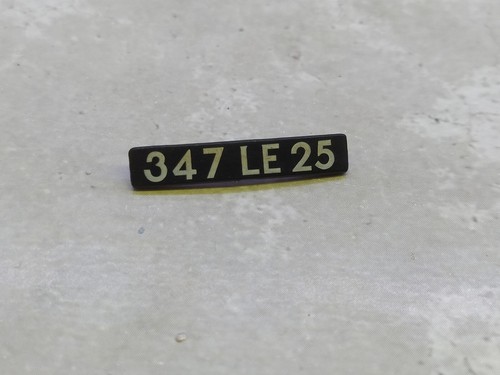 Plaque avant peugeot 403 - plaque,