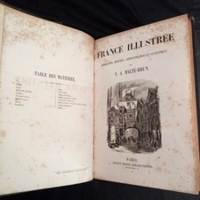 La France illustrée géographie histoire administration et statistique Malte-Brun