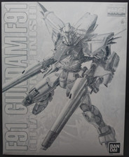 2021 Bandai Japan Gunpla MG Gundam F91 Ver.2.0 Titanium Finish New