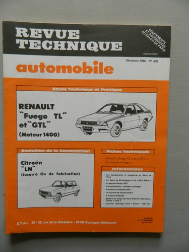 Rta revue technique automobile - revue,