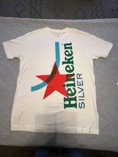 White Heineken Siver Size L