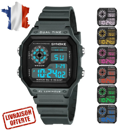 Montre digitale numérique - montre,