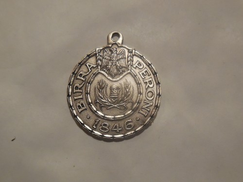 Médaille bière argentée