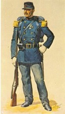 Plaque métal   soldat