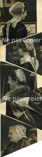 Coiffes bretonnes vers 1930 - bretonnes,