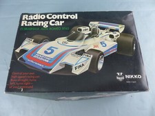 NIKKO F1 BRABHAM ALFA ROMEO BT45 Radio control Made in Japan + boite VINTAGE
