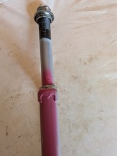 Fourche vélo ancien vintage acier rose avec jeu de direction