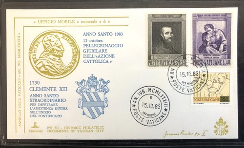 Fdc pope john - pope, ii