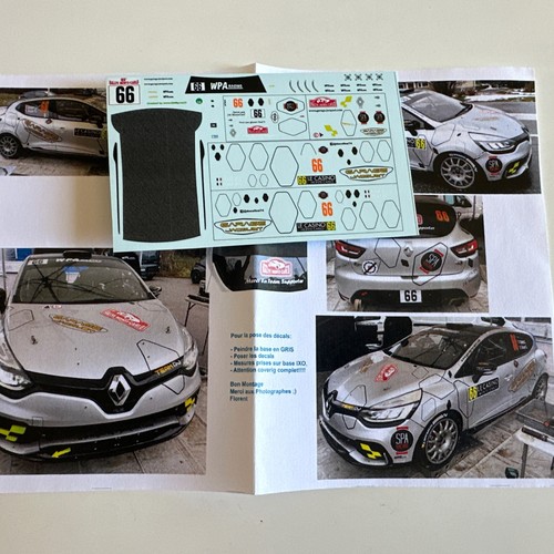 Decal renault clio - rs, n