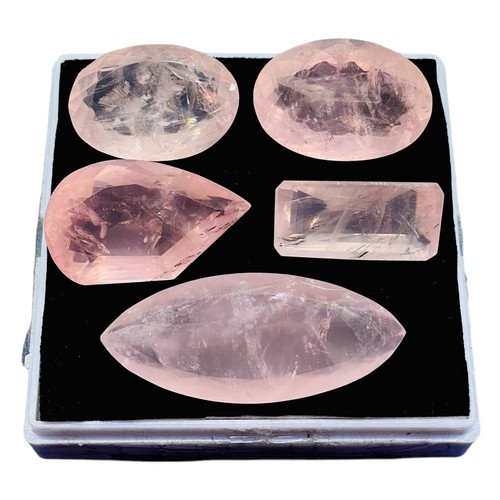 Pièces naturel rose quartz - pièces,