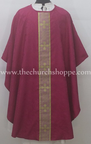 Neuf dark rose chasuble - rose,