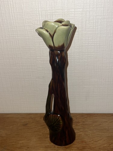 Vase forme fleur tige - en,