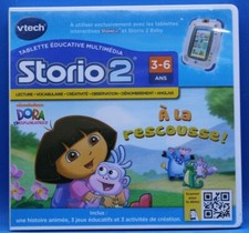 Vtech jeu storio 2 et Storio 2 baby  " Dora l'exploratrice " Disney notice 