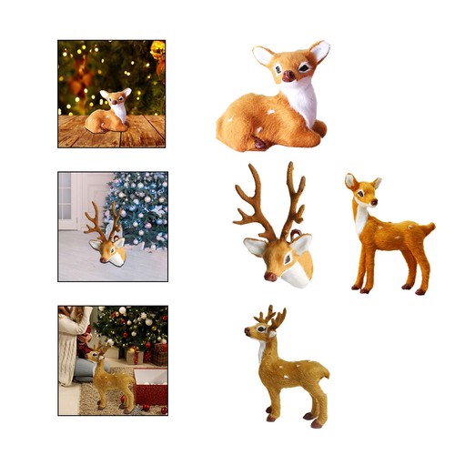 Ornement cerf mignon et - de,