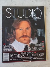 STUDIO MAGAZINE - depardieu lelouch nicholson 1990 - numéro 36
