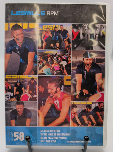 Les mills rpm dvd cd - mills,