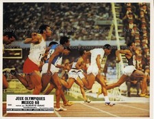*Film Jeux olympiques Mexico 68 Alberto Isaac photo papier vintage
