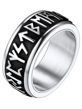 Bague Anti Stress Homme Runes